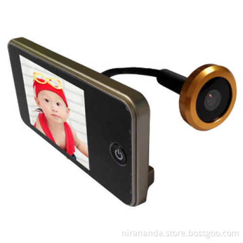 3.2" digital door viewer, iPhone type, basic function door eye LCD digital door viewer and door